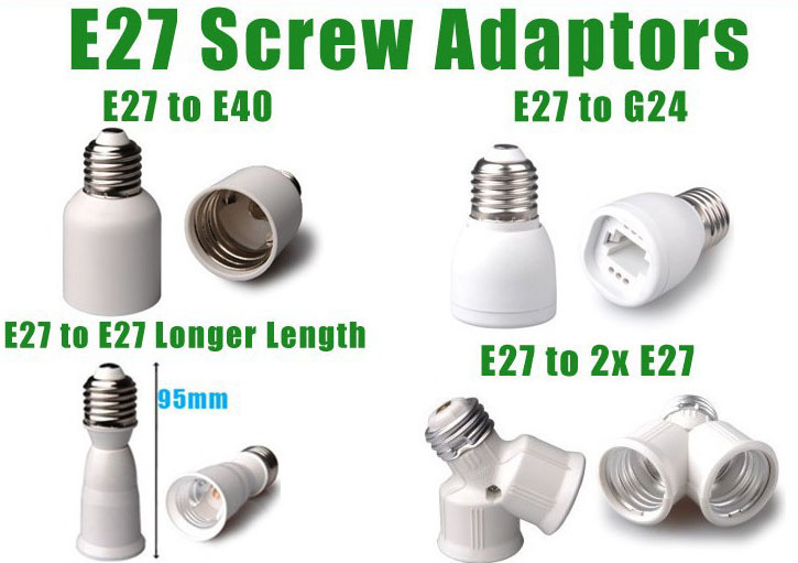 12 x g24 2 pin Lamp Holder 13W Side Fitting for 2 Screws