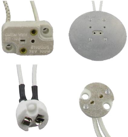 12v 50w halogen bulb holder GU5.3 lamp socket